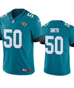 Jacksonville Jaguars Telvin Smith Teal Vapor Limited Jersey