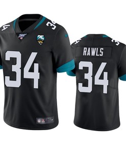 Jacksonville Jaguars Thomas Rawls Black 100th Season Vapor Limited Jersey