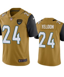 Jacksonville Jaguars T.j. Yeldon Gold Nike Color Rush Limited Jersey