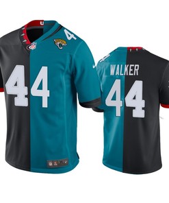 Jacksonville Jaguars Travon Walker Teal Black 2022 Draft Jersey - Men's