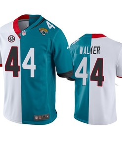 Jacksonville Jaguars Travon Walker Teal White 2022 Draft Jersey - Men's