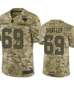 Jacksonville Jaguars Tyler Shatley Jersey Nfl Camo Salute To Service