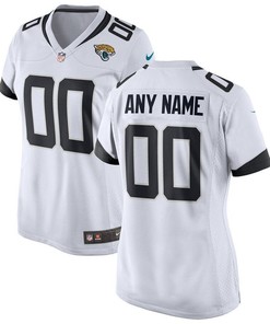 Jacksonville Jaguars Womens Nfl Custom Game Jersey White 2019