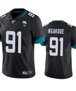 Jacksonville Jaguars Yannick Ngakoue Black 100th Season Vapor Limited Jersey