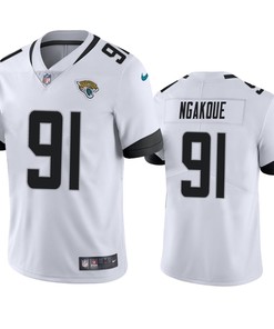 Jacksonville Jaguars Yannick Ngakoue White Vapor Limited Jersey