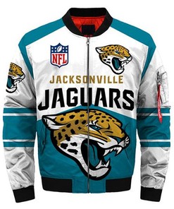 Jacksonville Jaguars bomber Jacket Style #1 winter coat gift for men