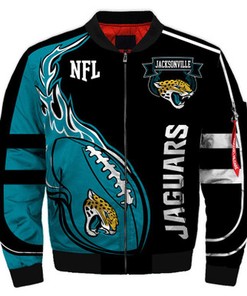 Jacksonville Jaguars bomber jacket Fashion men’s winter coat gift for fans