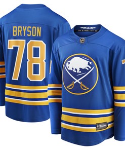 Jacob Bryson Buffalo Sabres Fanatics Branded Home Breakaway Player Jersey - Royal Nhl