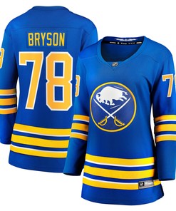 Jacob Bryson Buffalo Sabres Fanatics Branded Womens Home Breakaway Player Jersey - Royal Nhl