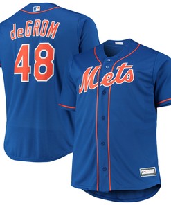 Jacob Degrom New York Mets Big & Tall Replica Player Jersey - Royal Mlb