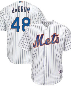 Jacob Degrom New York Mets Cool Base Player Jersey - White