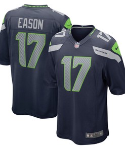 Jacob Eason Seattle Seahawks Game Jersey - College Navy Nfl