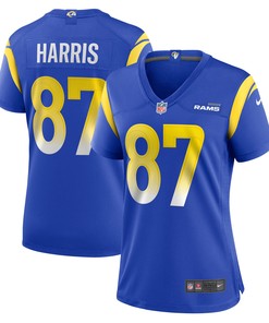 Jacob Harris Los Angeles Rams Womens Game Player Jersey - Royal Nfl