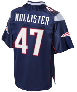 Jacob Hollister New England Patriots Nfl Pro Line Team Color Player Jersey - Navy