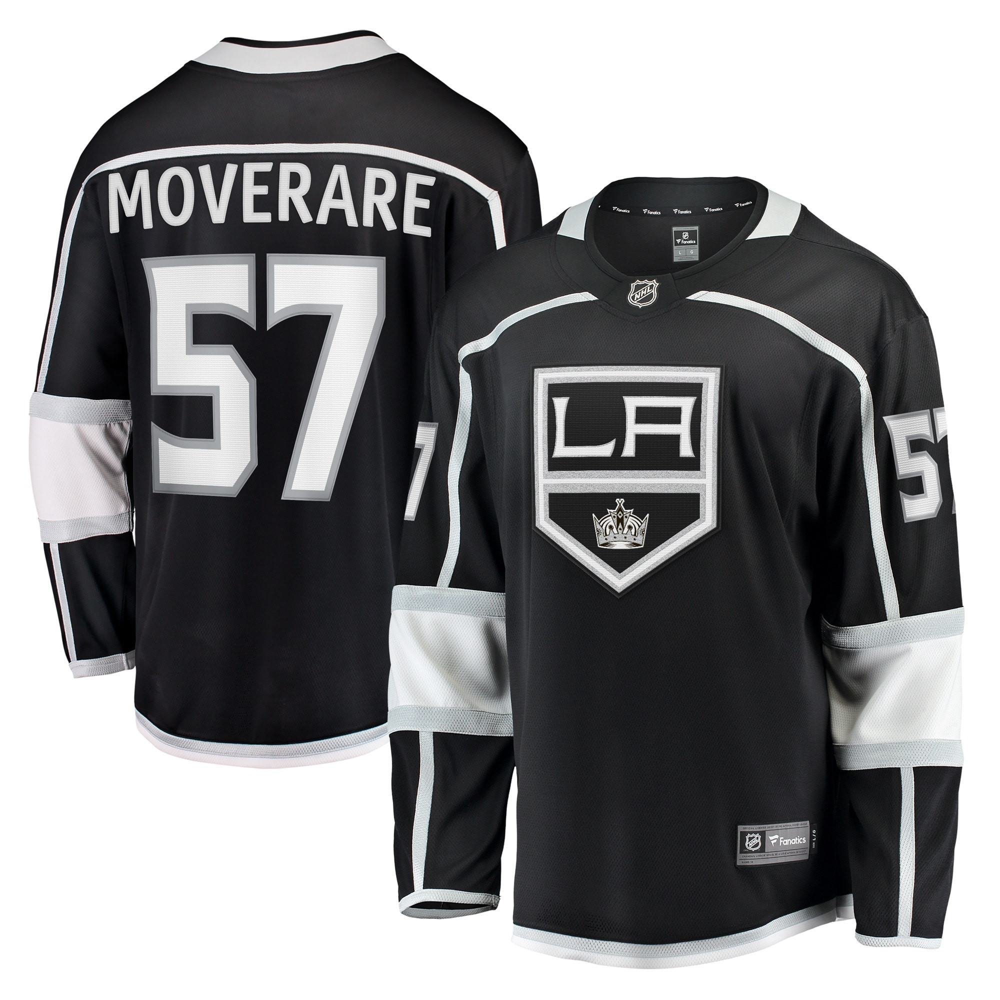 Jacob Moverare Los Angeles Kings Fanatics Branded Home Breakaway Player Jersey - Black Nhl