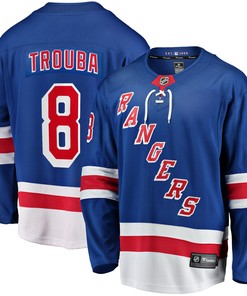 Jacob Trouba New York Rangers Fanatics Branded Home Breakaway Jersey - Blue Nhl