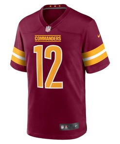 Jacoby Brissett 12 Washington Commanders Men Game Jersey - Burgundy