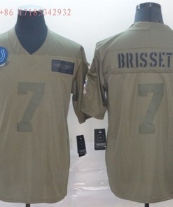 Jacoby Brissett #7 2020 Nfl Grey Jersey Jersey