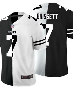 Jacoby Brissett #7 Nfl 2020 Black And White Jersey