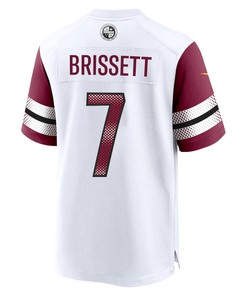 Jacoby Brissett 7 Washington Commanders Game Men Jersey - White