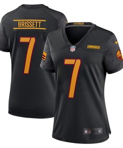 Jacoby Brissett 7 Washington Commanders Game Women Jersey - Black