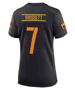 Jacoby Brissett 7 Washington Commanders Game Women Jersey - Black