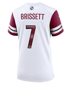Jacoby Brissett 7 Washington Commanders Game Women Jersey - White