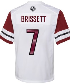 Jacoby Brissett 7 Washington Commanders Game Youth Jersey - White