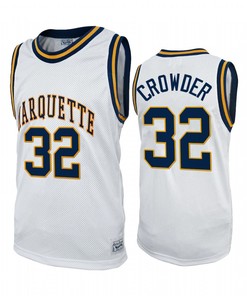 Jae Crowder 32 Marquette Golden Eagles Alumni Uniform Commemorative Classic Jersey White