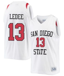 Jaedon LeDee 13 San Diego State Aztecs 2023 Basketball Jersey- Men White