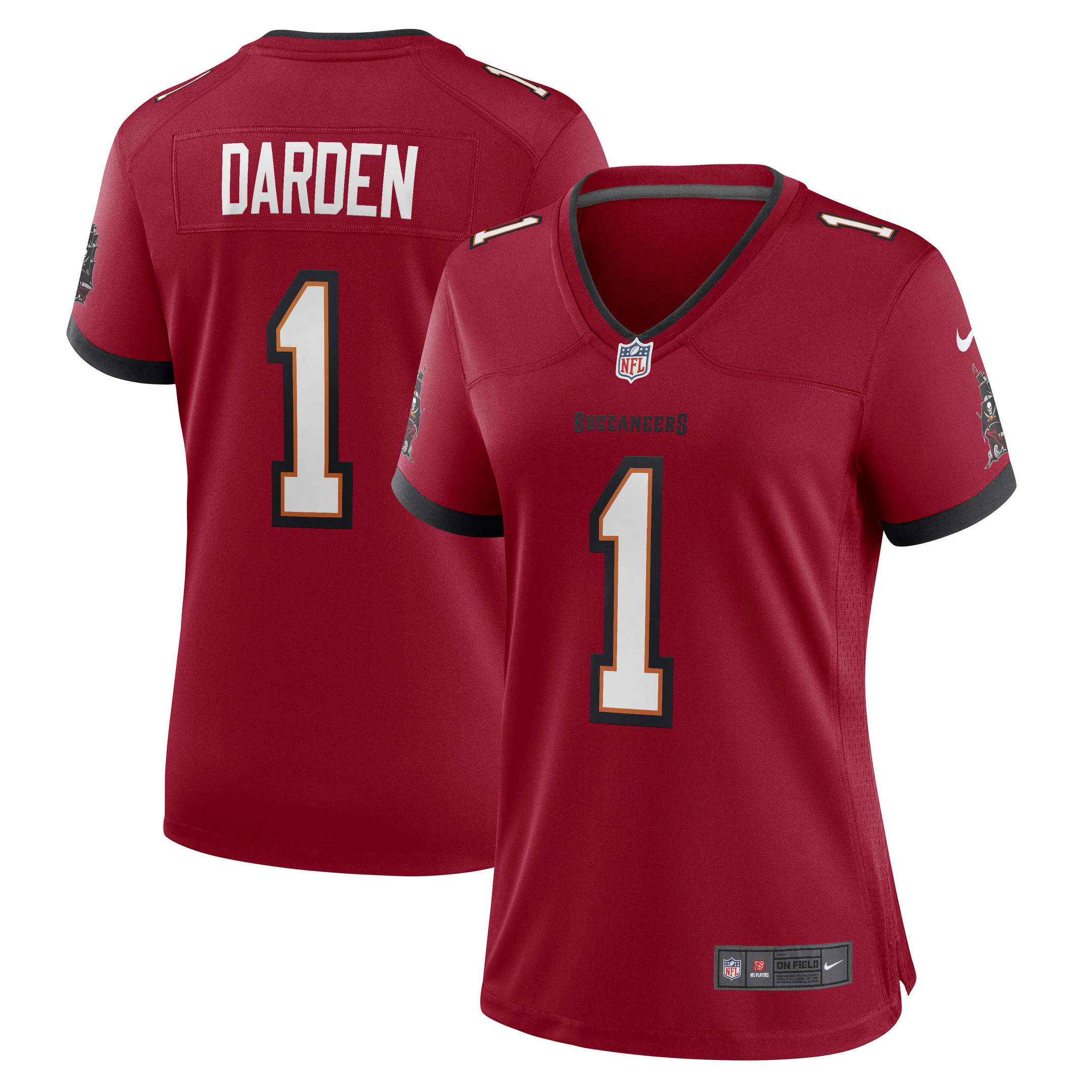 Jaelon Darden Tampa Bay Buccaneers Womens Game Jersey - Red Nfl