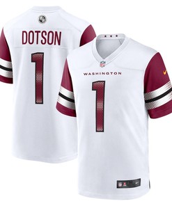 Jahan Dotson Washington Commanders Game Player Jersey - White