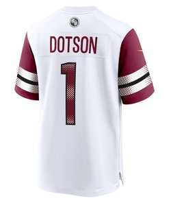 Jahan Dotson Washington Commanders Game Player Jersey - White