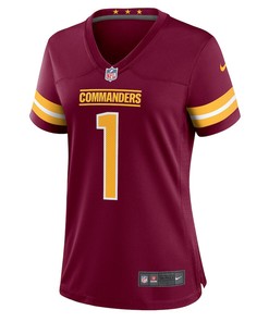 Jahan Dotson Washington Commanders Women's Player Game Jersey - Burgundy