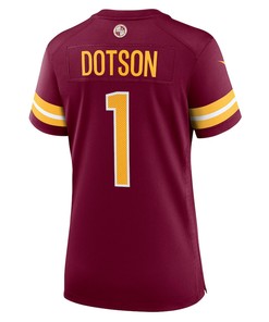 Jahan Dotson Washington Commanders Women's Player Game Jersey - Burgundy