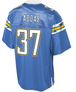 Jahleel Addae Los Angeles Chargers Nfl Pro Line Alternate Player Jersey - Powder Blue