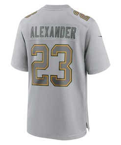 Jaire Alexander 23 Green Bay Packers Men Atmosphere Fashion Game Jersey - Gray