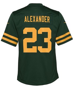 Jaire Alexander Green Bay Packers Youth Alternate Game Jersey - Green