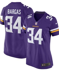 Jake Bargas Minnesota Vikings Womens Game Player Jersey - Purple Nfl