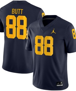 Jake Butt Michigan Wolverines Jordan Brand Game Jersey - Navy Ncaa