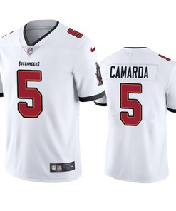 Jake Camarda 5 Tampa Bay Buccaneers White Vapor Limited Jersey