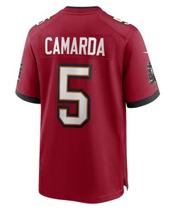 Jake Camarda Tampa Bay Buccaneers Game Player Jersey - Red