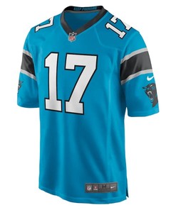 Jake Delhomme 17 Carolina Panthers Retired Player Jersey - Blue