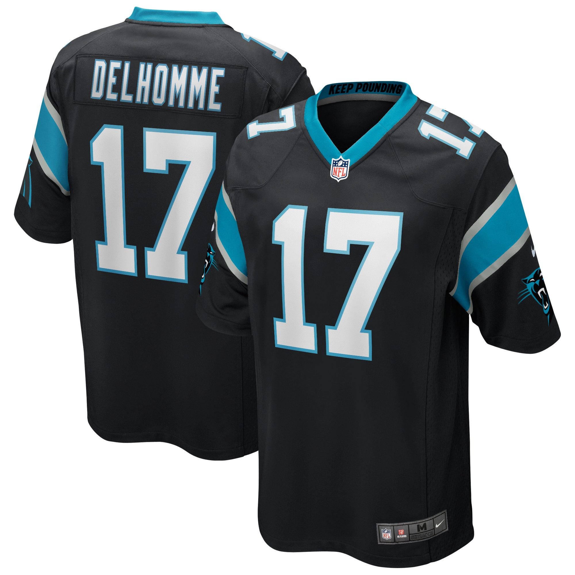 Jake Delhomme Carolina Panthers Game Retired Player Jersey - Black Nfl