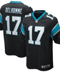 Jake Delhomme Carolina Panthers Game Retired Player Jersey - Black Nfl