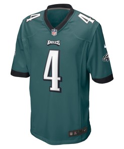 Jake Elliott 4 Philadelphia Eagles Game Jersey - Midnight Green
