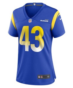 Jake Gervase Los Angeles Rams Women's Game Player Jersey - Royal