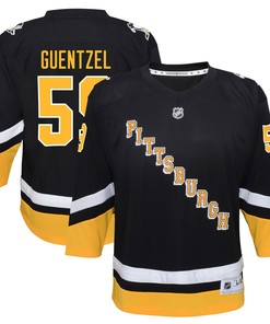 Jake Guentzel Pittsburgh Penguins 2021/22 Alternate Replica Player Jersey - Black Nhl