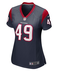 Jake Hansen Houston Texans Women's Game Player Jersey - Navy