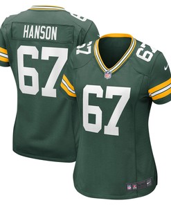 Jake Hanson Green Bay Packers Womens Game Player Jersey - Green Nfl